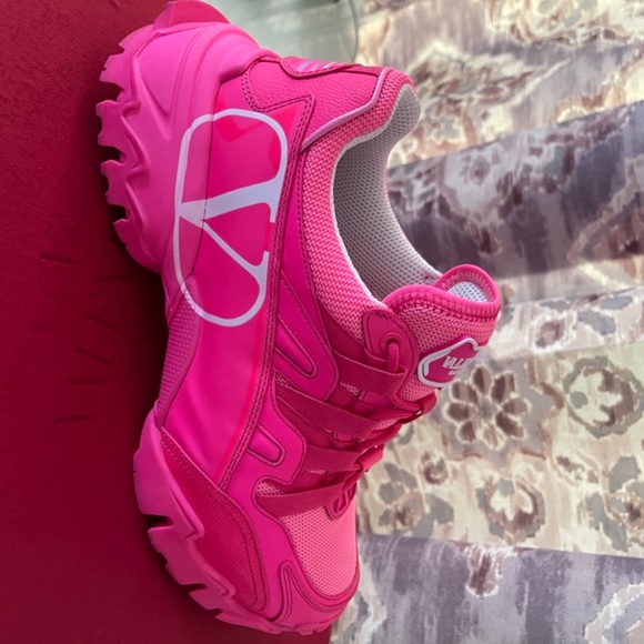 Valentino authentic sneakers hot pink - Picture 5 of 6